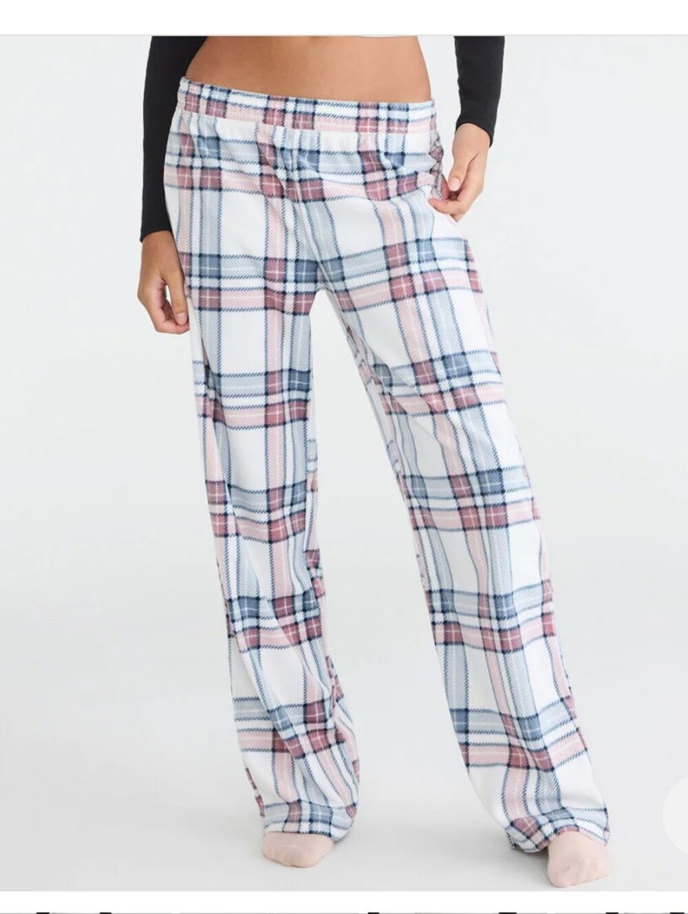 Aeropostale Polyfleece Plaid Pajama Pants